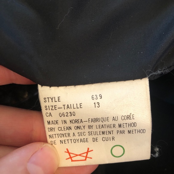 Vintage leather jacket - Picture 7 of 7